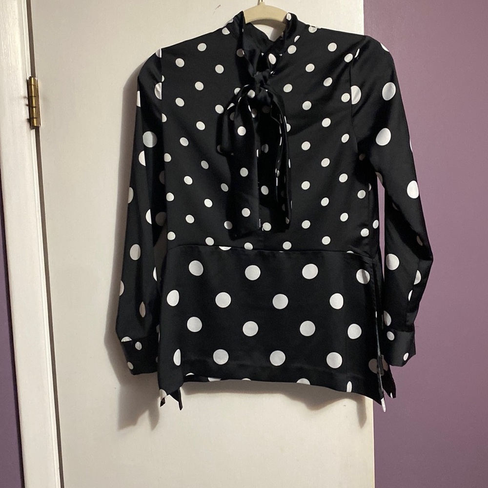 HM high neck blouse